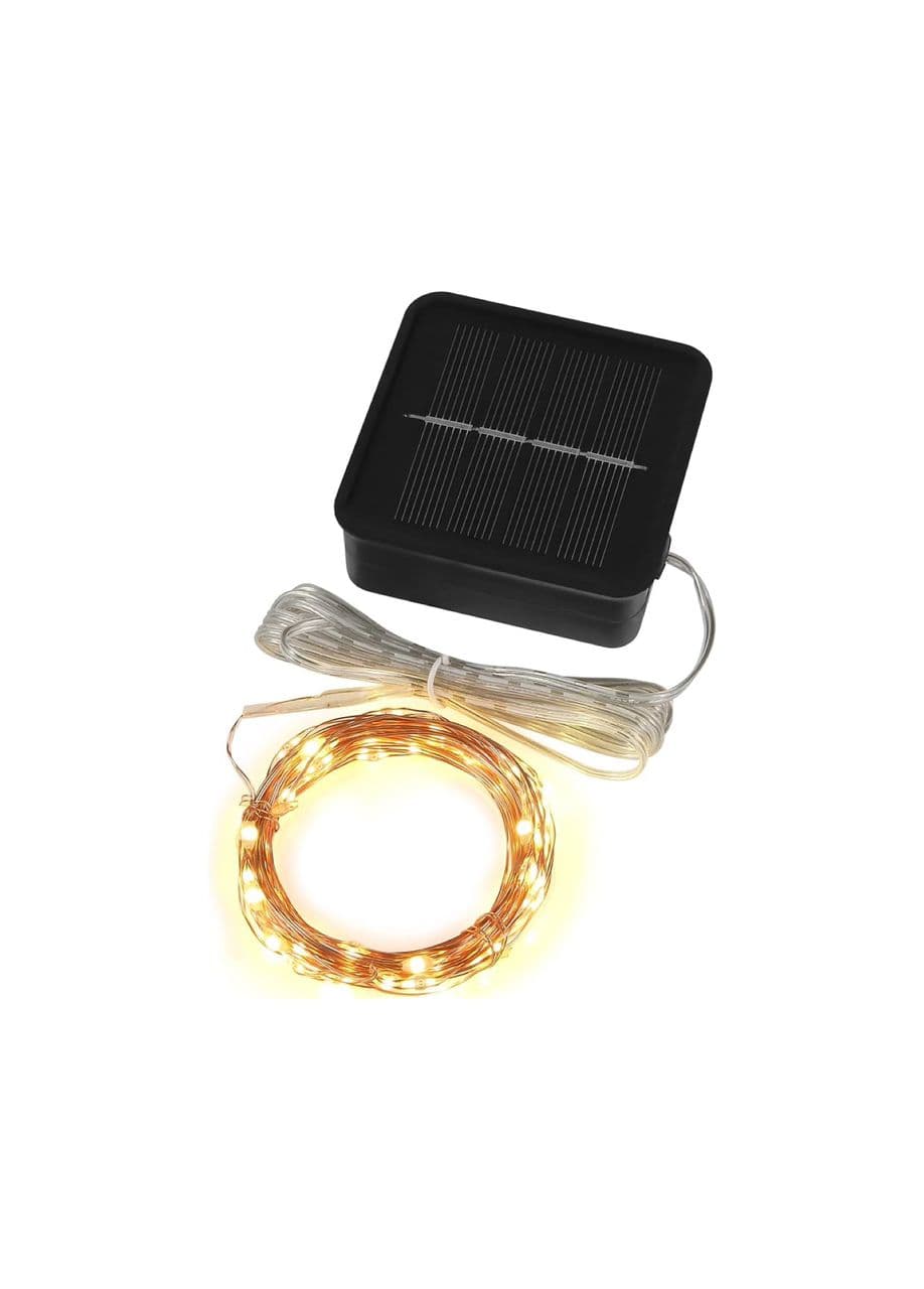 ریسه رشتهای خورشیدی مجیکنایت مینی فضای باز 15 فوت 50 LED ضد آب