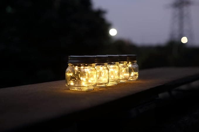 ریسه رشته‌ای خورشیدی مجیک‌نایت مینی فضای باز 15 فوت 50 LED ضد آب — تصویر ۳