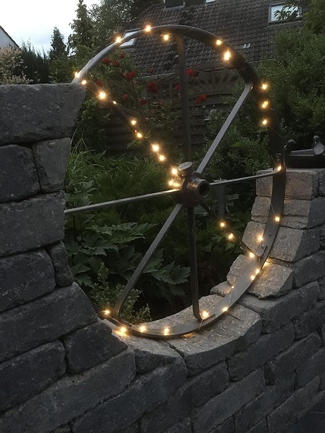 ریسه رشته‌ای خورشیدی مجیک‌نایت مینی فضای باز 15 فوت 50 LED ضد آب — تصویر ۷