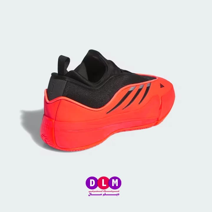 کفش بسکتبال آدیداس دیم 9 رنگ قرمز adidas Dame 9 — تصویر ۴