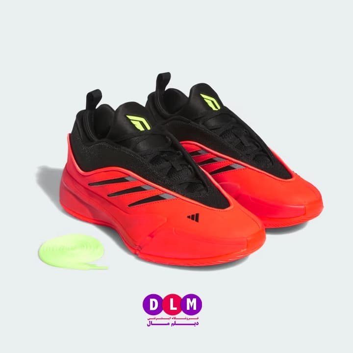 کفش بسکتبال آدیداس دیم 9 رنگ قرمز adidas Dame 9
