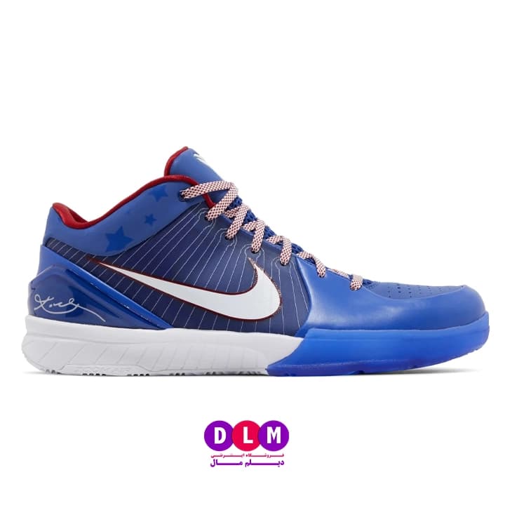 کفش بسکتبال نایکی کوبی 4 رنگ آبی – Nike Kobe 4 — تصویر ۲