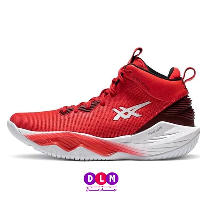 کفش والیبال آسیکس نوا سورج قرمز Asics Nova surge 2 — تصویر ۴