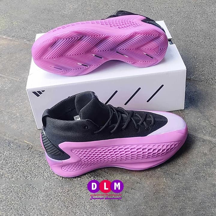 کفش بسکتبال آدیداس آنتونی ادواردز رنگ بنفش – adidas AE1 — تصویر ۴