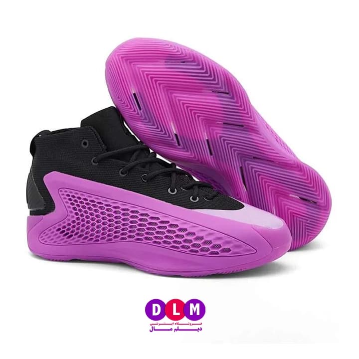 کفش بسکتبال آدیداس آنتونی ادواردز رنگ بنفش – adidas AE1 — تصویر ۳