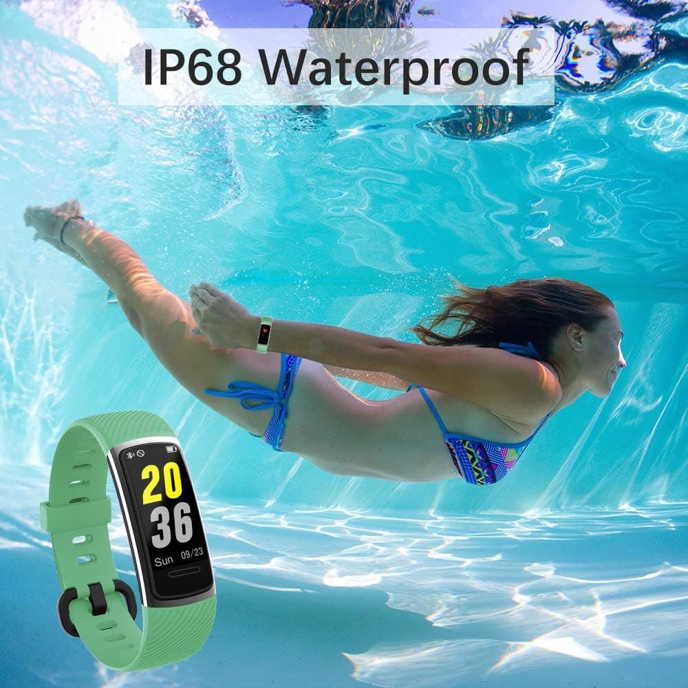 ساعت گام شمار ردیاب تناسب اندام هوشمند ضد آب IP68 برند KUNGIX — تصویر ۶