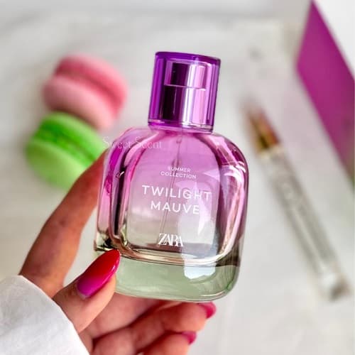 عطر ادکلن زارا توایلایت موو اصل | ZARA Twilight Mauve در حجم 90 میل و دکانت 10 میل(اورجینال) — تصویر ۲