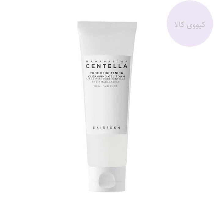 ژل فوم شستشوی روشن کننده سنتلا اسکین Skin 1004 مدل tone brightening