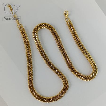 زنجیر کارتیر مردانه استیل و رنگ ثابت کد 4563 — تصویر ۵