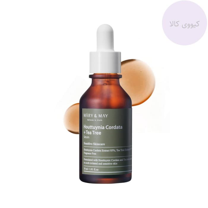 سرم houttuynia cordata + tea tree مری اند می Mary & May تسکین دهنده