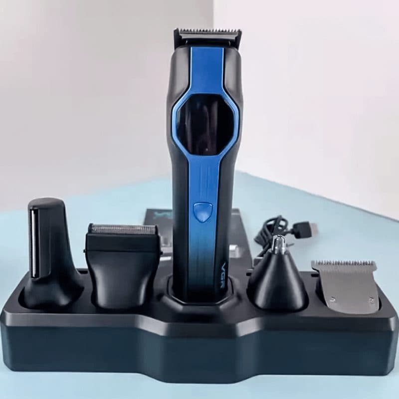 ماشین اصلاح و خط زن شارژی چندکاره VGR V-173 — تصویر ۸