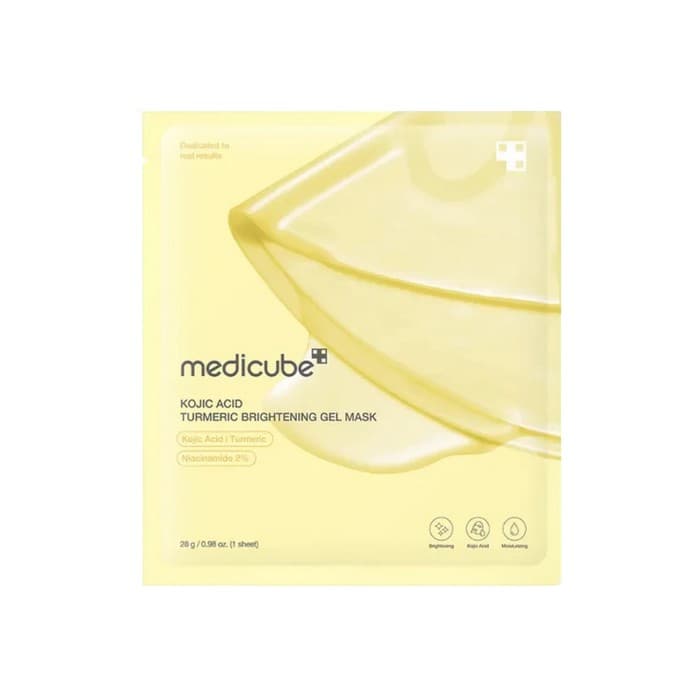 ماسک ورقه ای کوجیک اسید و زرد چوبه مدی کیوب Medicube روشن کننده