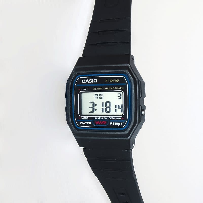 ساعت مچی دیجیتالی بند پیو طرح کاسیو CASIO — تصویر ۴