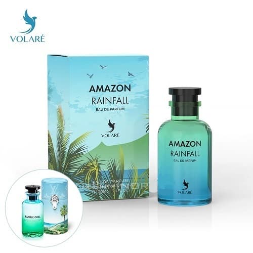 عطر ادکلن لویی ویتون پسفیک(پسیفیک) چیل ولار (آمازون رینفال) | Louis Vuitton Pacific Chill (Amazon Rainfall Volare) حجم 100 میل (شرکتی)