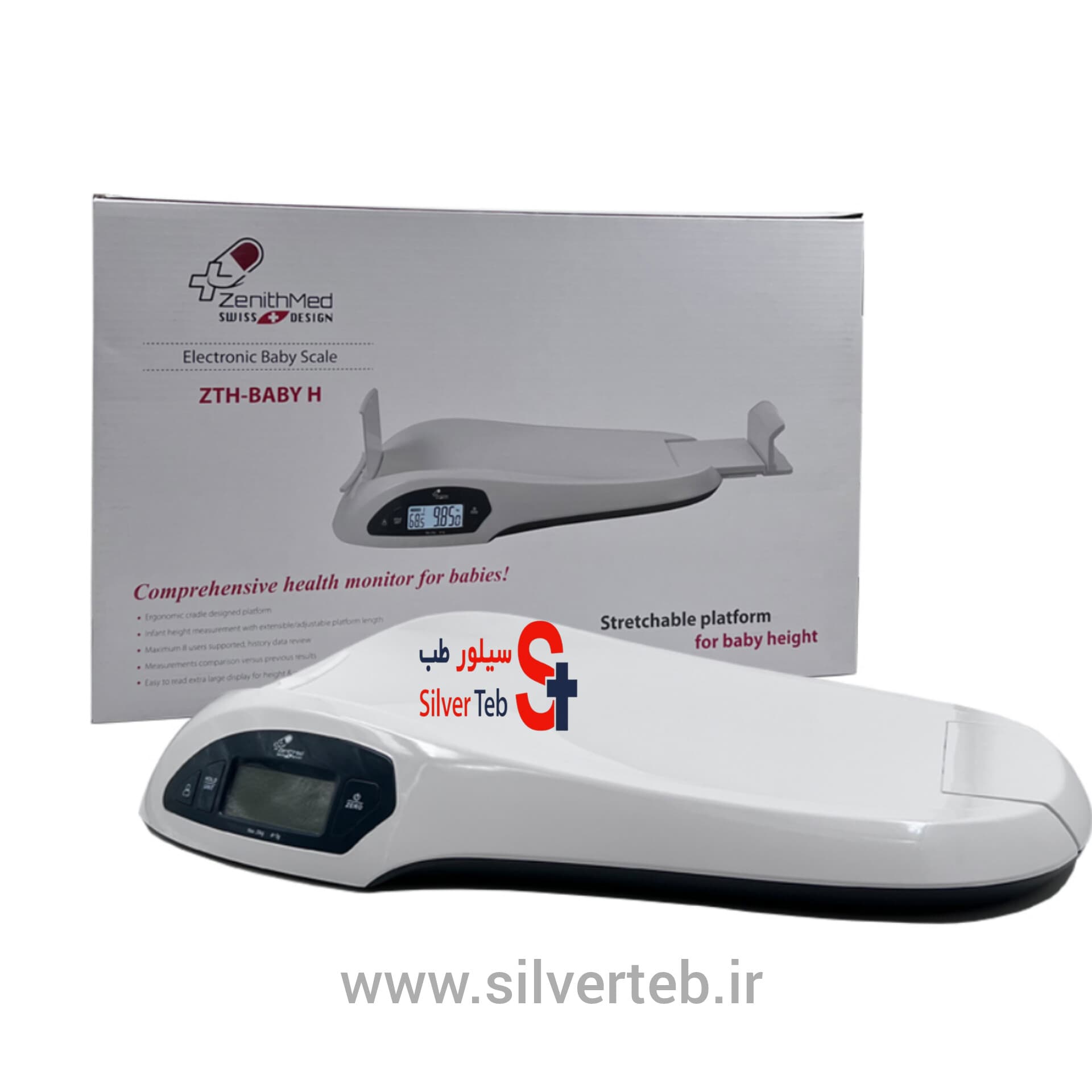 ترازو دیجیتال قد و وزن نوزاد زنیت مد zenithmed BABY-H