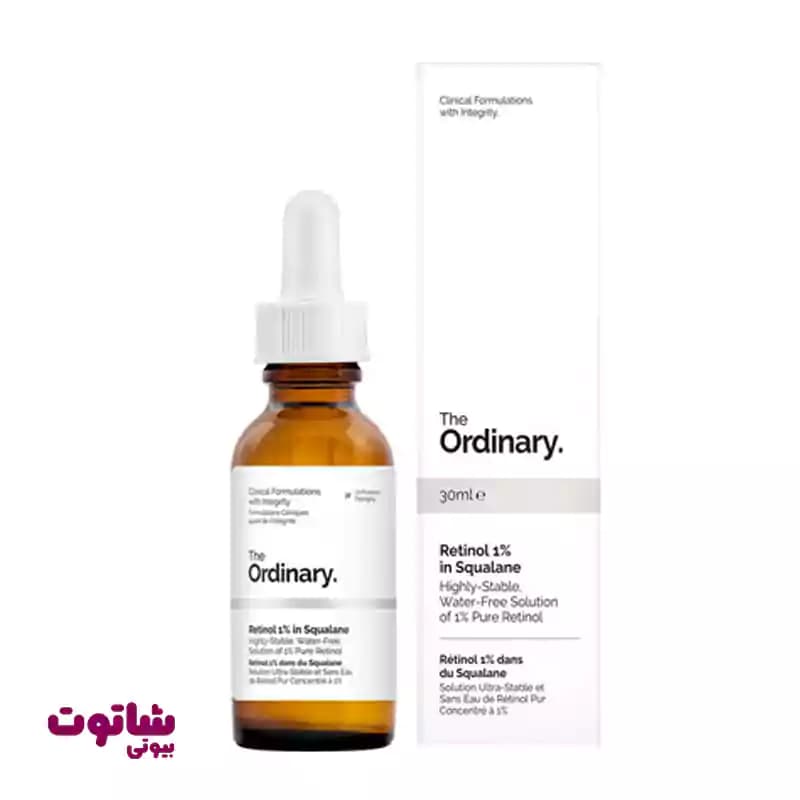 سرم ضد چروک دی اوردینری مدل retinol in squalane حجم 30 میل — تصویر ۲