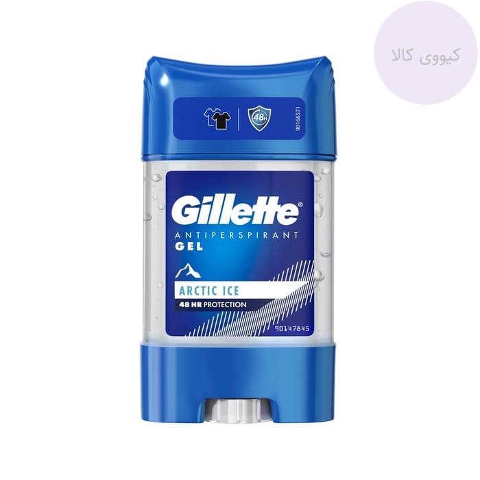 مام ضد تعریق ژلی ژیلت Gillette مدل ارکتیک ایس arctic ice حجم 70 میل