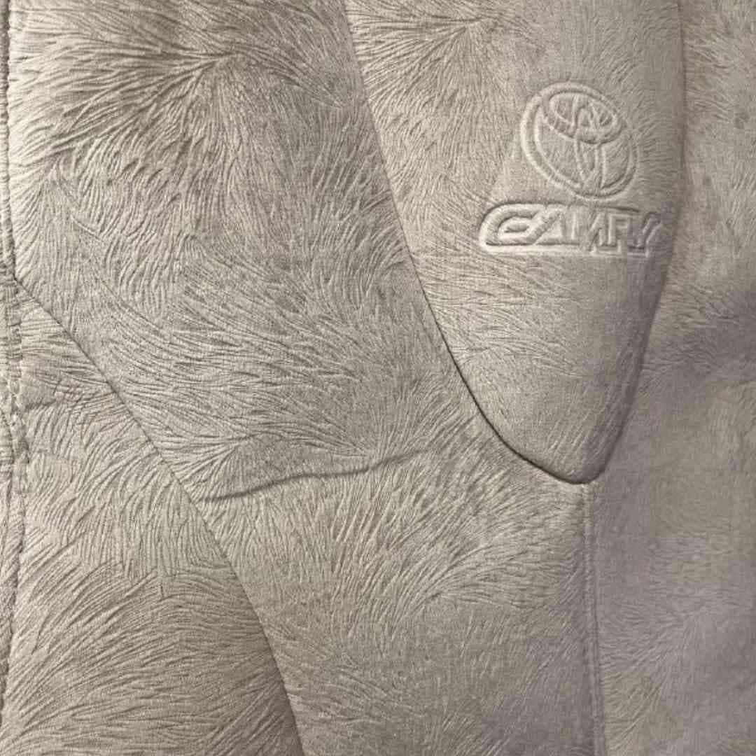روکش صندلی تویوتا کمری (2007-2011) GLX مخمل رنگ کرم — تصویر ۲