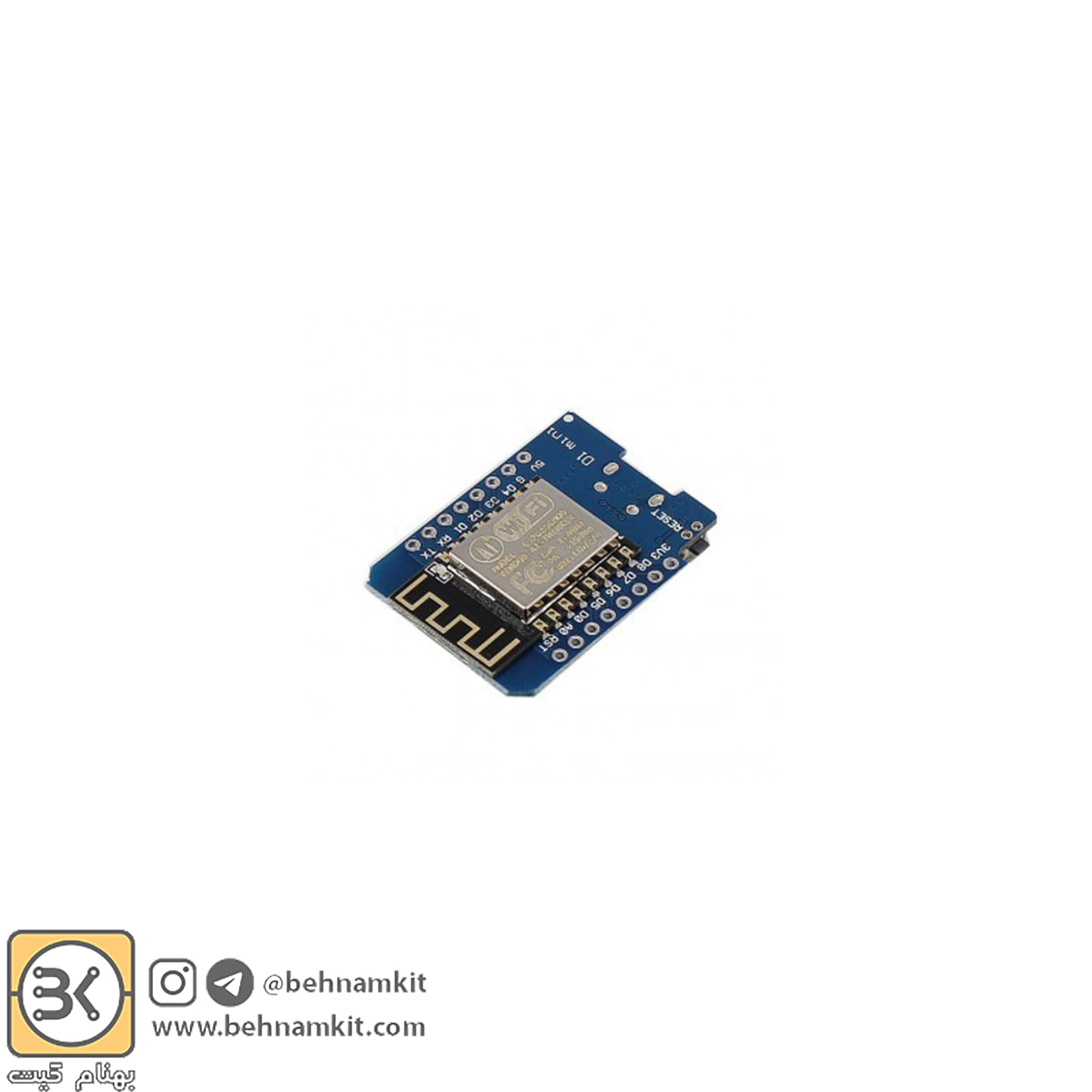 برد توسعه WeMos mini D1 با هسته ESP-32 دارای وایفای داخلی — تصویر ۴