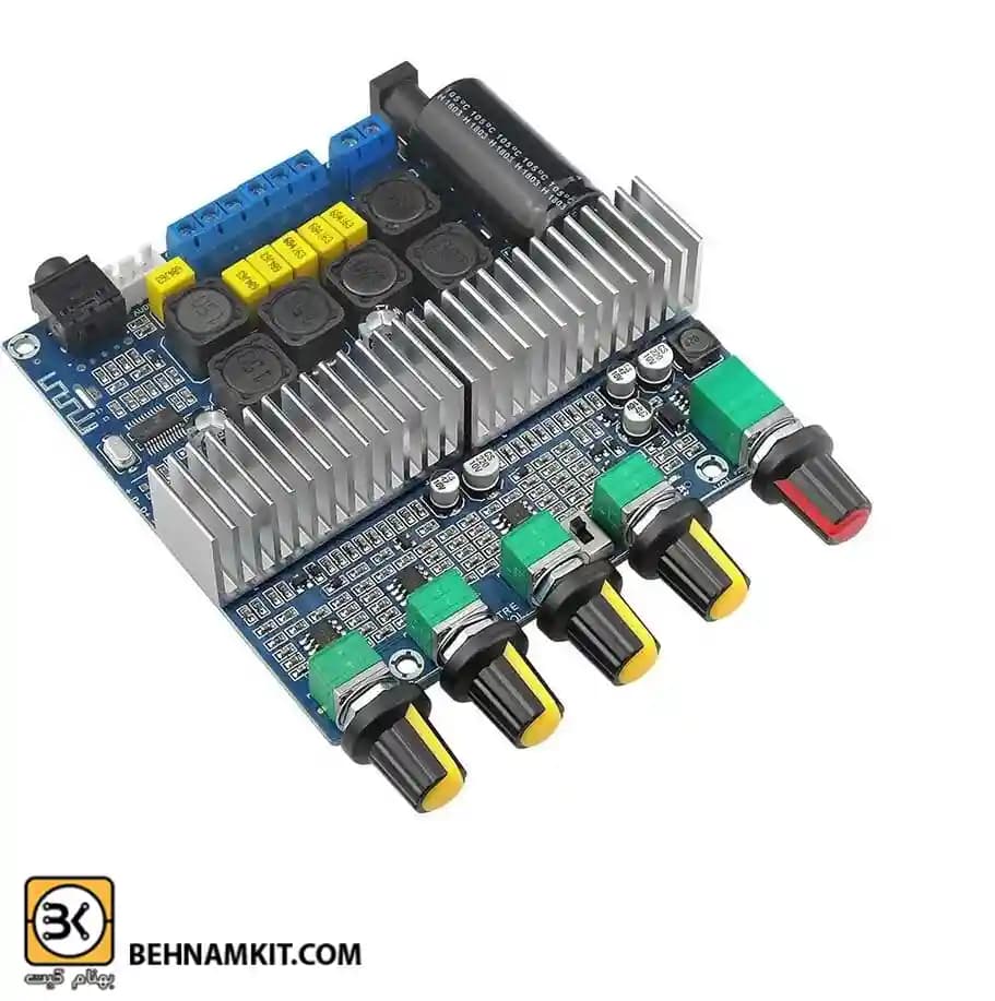 ماژول آمپلیفایر TPA3116 با بلوتوث 50×2 وات و 100 وات ساب ووفر