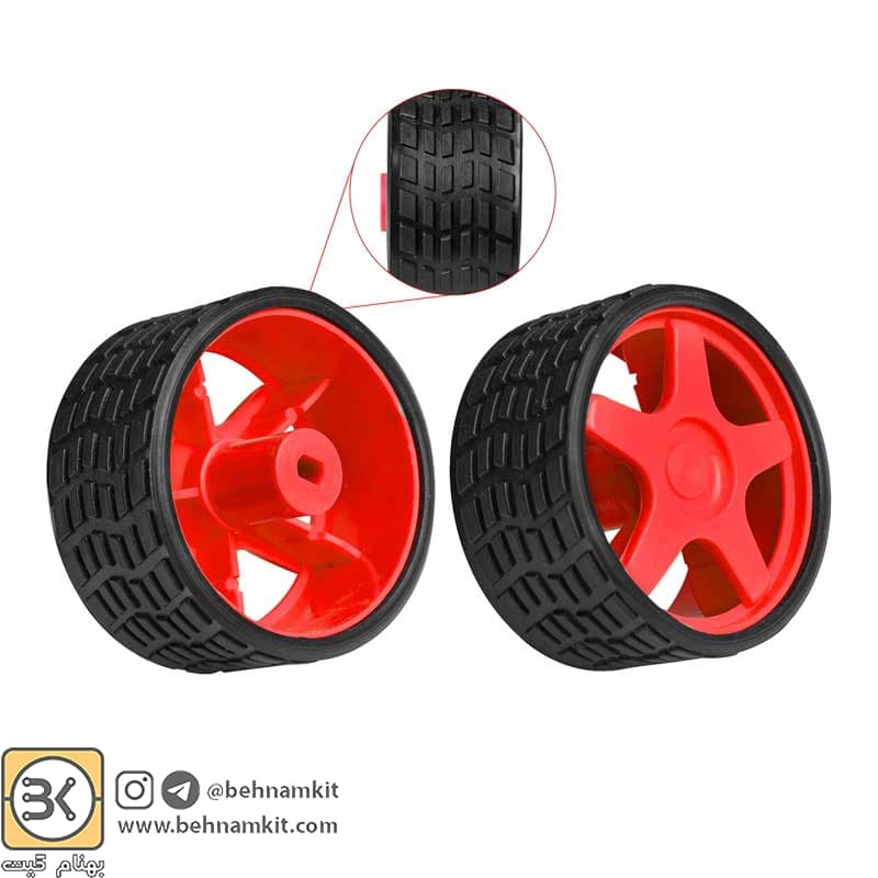 چرخ طرح RACE / قطر 5.8 سانتیمتر — تصویر ۷