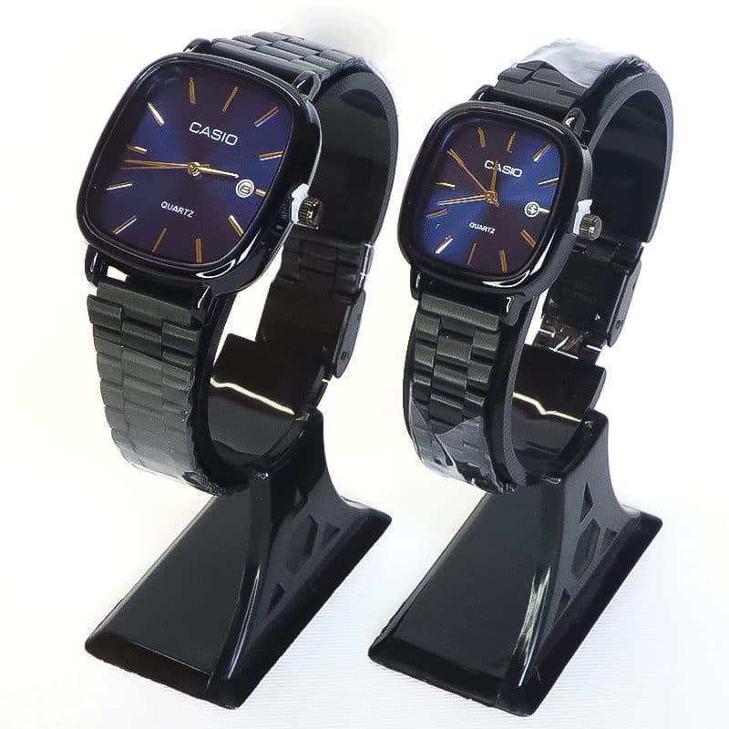 ساعت مچی ست زنانه و مردانه کاسیو مربعی Casio 2658G — تصویر ۴