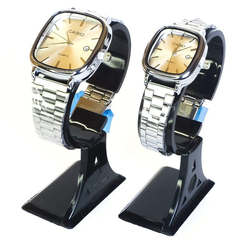 ساعت مچی ست زنانه و مردانه کاسیو مربعی Casio 2657G — تصویر ۶