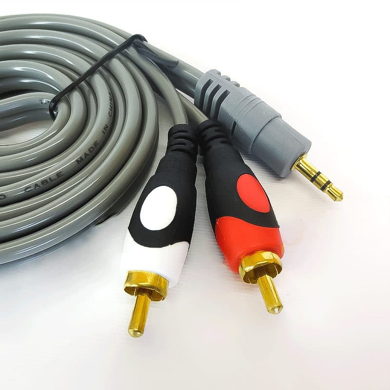 کابل 1 به 2 صدا 1.5 متری 3.5mm Jack to 2RCA Audio