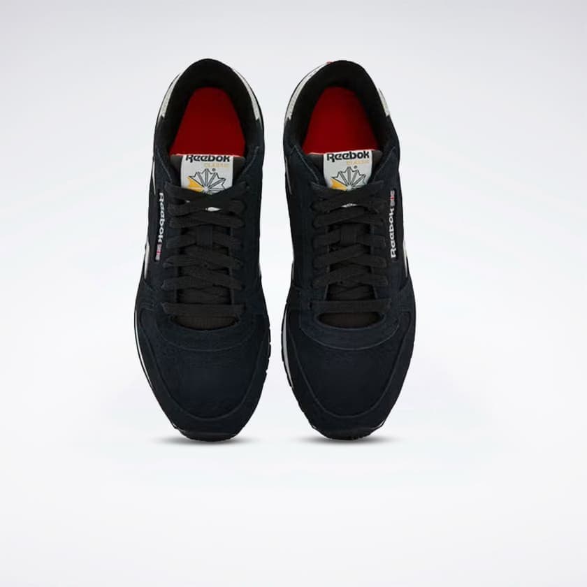 کفش مردانه ریباک مدل Reebok Classic Leather Sneakers Black 100032774 — تصویر ۳