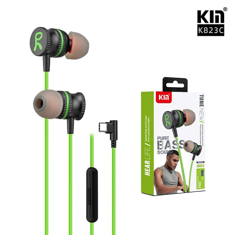 هندزفری تایپ سی اورجینال گیمینگ kin مدل k823-c