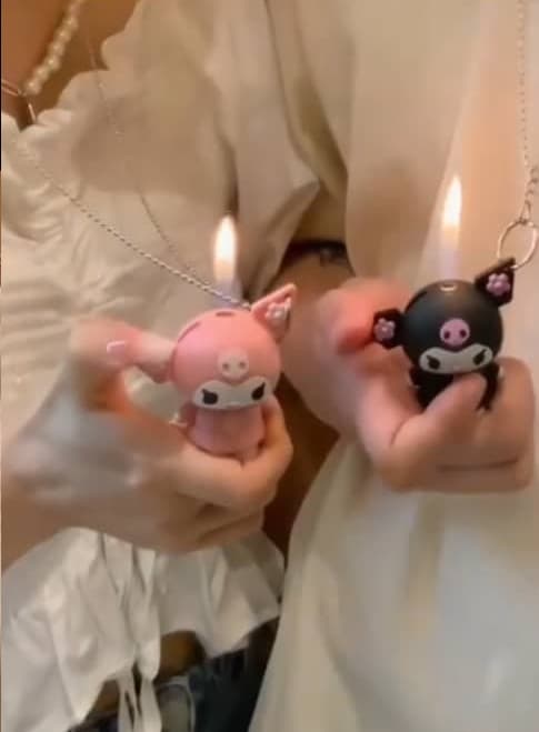 فندک عروسک کرومی Kuromi — تصویر ۳