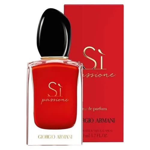 عطر ادکلن جورجیو آرمانی اس آی پشن (سی پشن قرمز) فرگرانس ورد | Giorgio Armani Sì Passione Fragrance World حجم 75 میل(شرکتی) — تصویر ۴