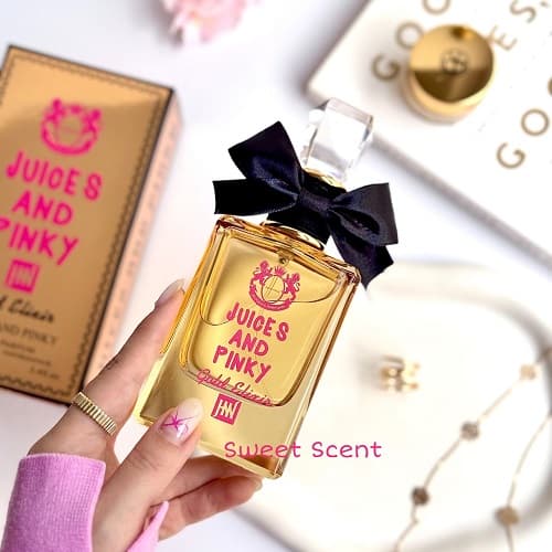 عطر ادکلن ویوالا جویسی گلد کوتور(طلایی) جانوین-جکوینز | Juicy Couture Viva la Juicy Gold Jackwins حجم 100 میل(شرکتی) — تصویر ۲