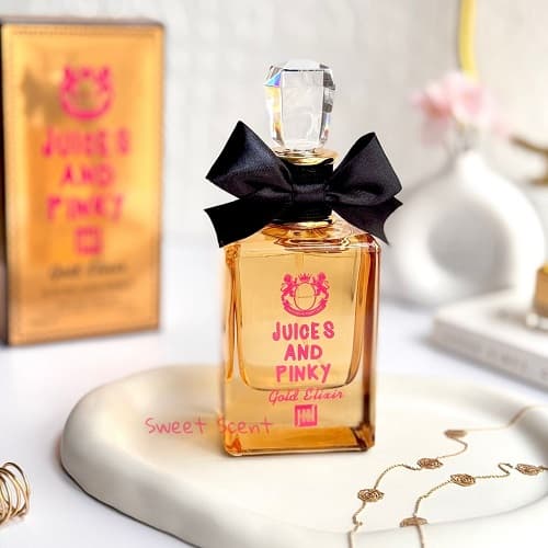 عطر ادکلن ویوالا جویسی گلد کوتور(طلایی) جانوین-جکوینز | Juicy Couture Viva la Juicy Gold Jackwins حجم 100 میل(شرکتی)