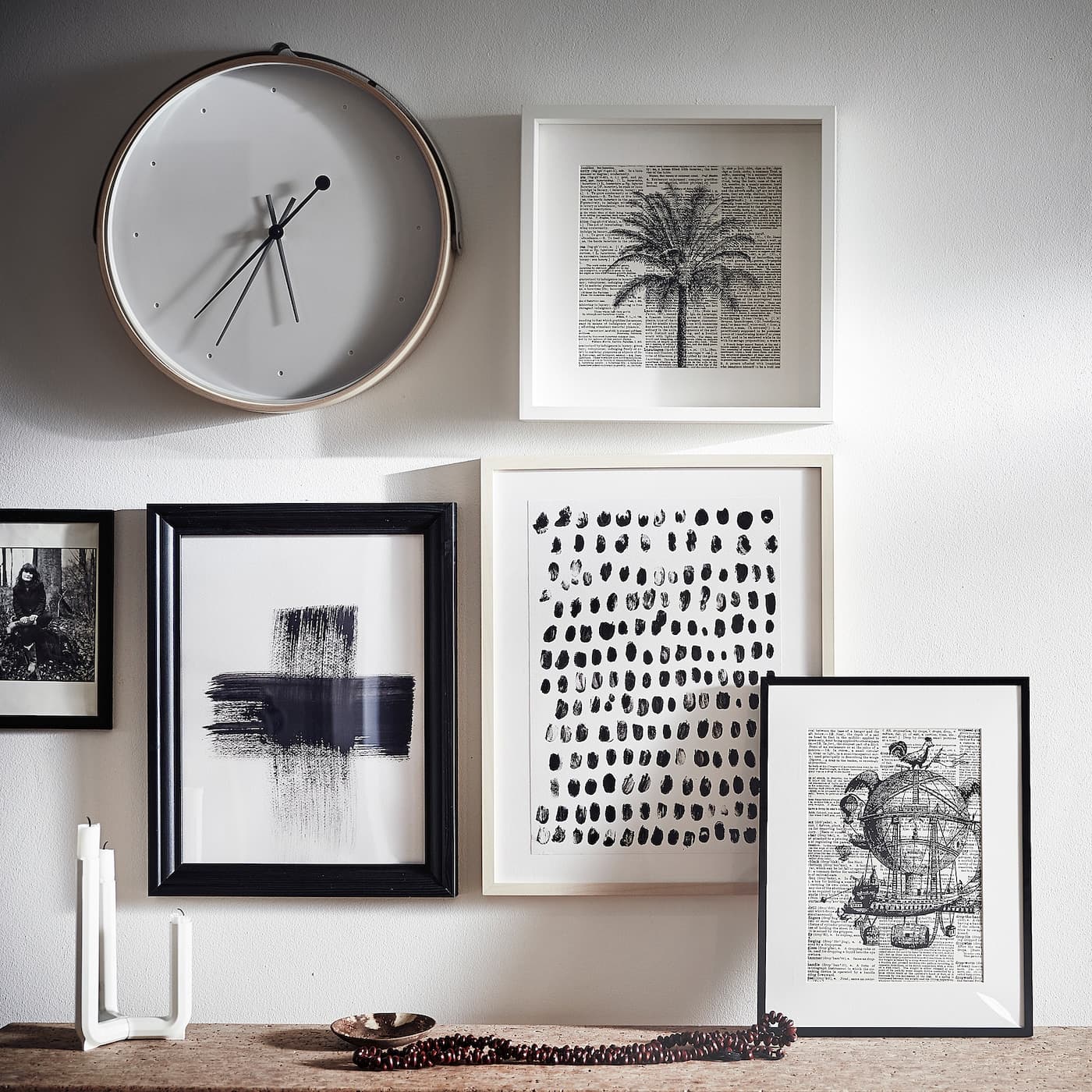 ساعت دیواری ایکیا مدل ROTBLOTA — تصویر ۸