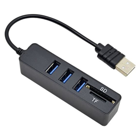 هاب سه پورتUSB 2.0 کمبو کد 001