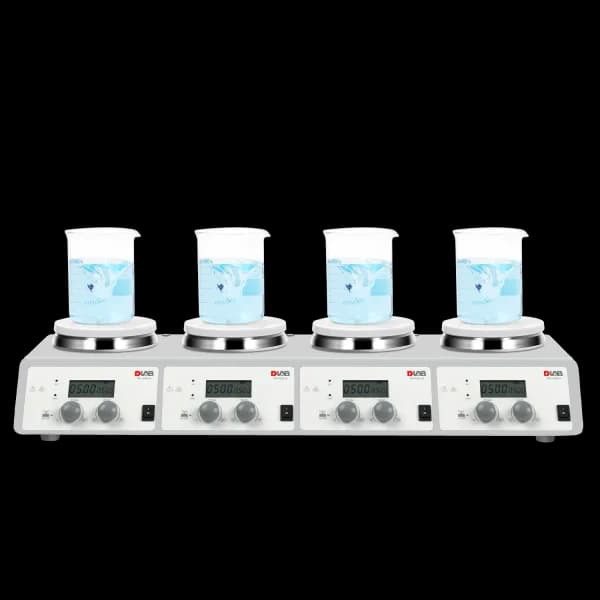 هات پلیت استیرر دیجیتال ۴ کاناله دایرهای DLAB MS-H340-S4