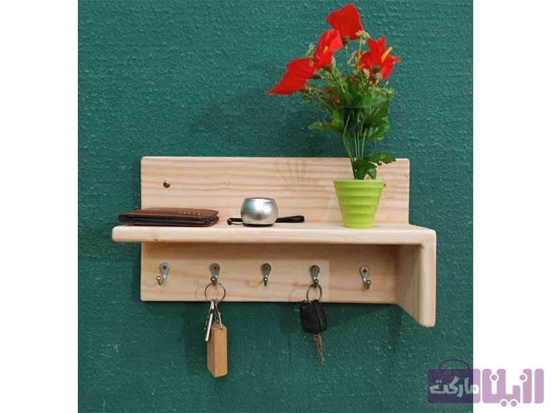 جاکلیدی چوبی دیواری کد ۳۲