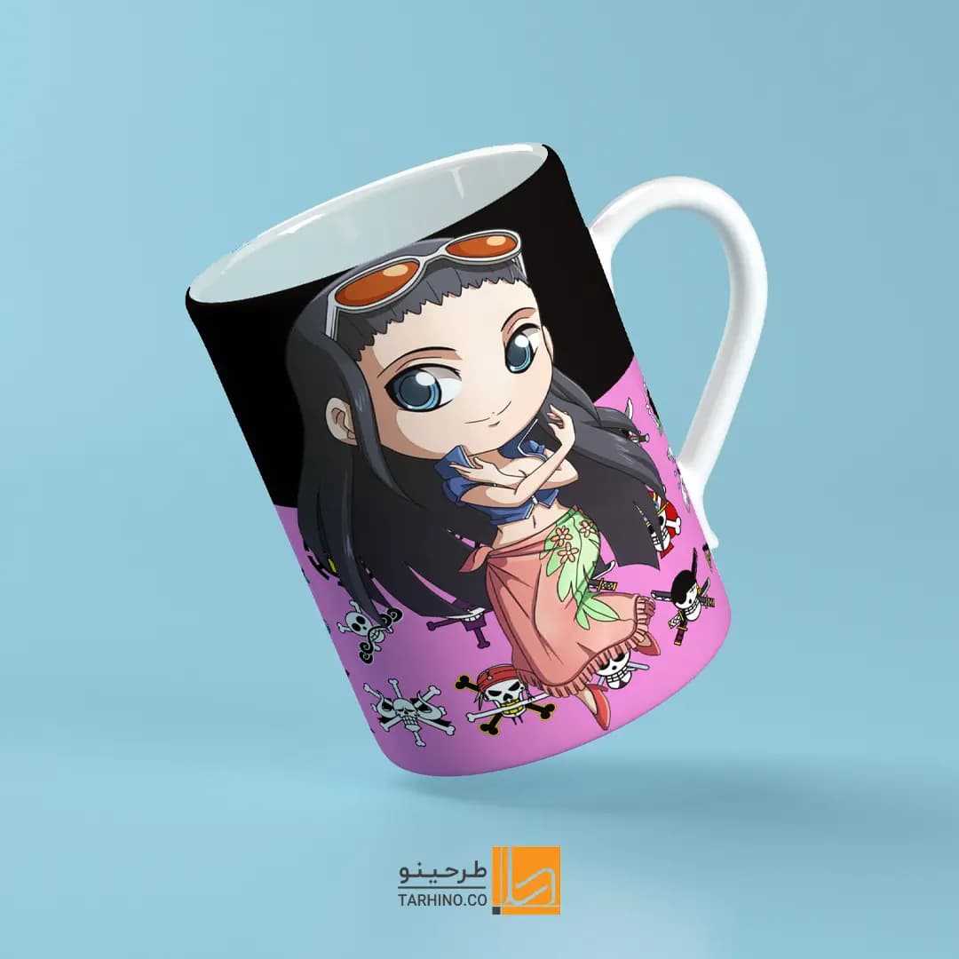 ماگ انیمه وان پیس کاراکتر Chibi