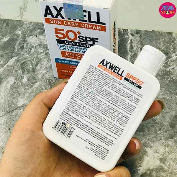 کرم ضد آفتاب و ضد لک اکسول SPF 50 — تصویر ۳