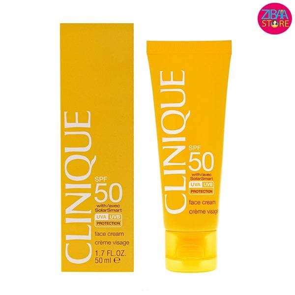 ضد آفتاب ضد چروک کلینیک SPF50 بی رنگ حجم 50 میل — تصویر ۲