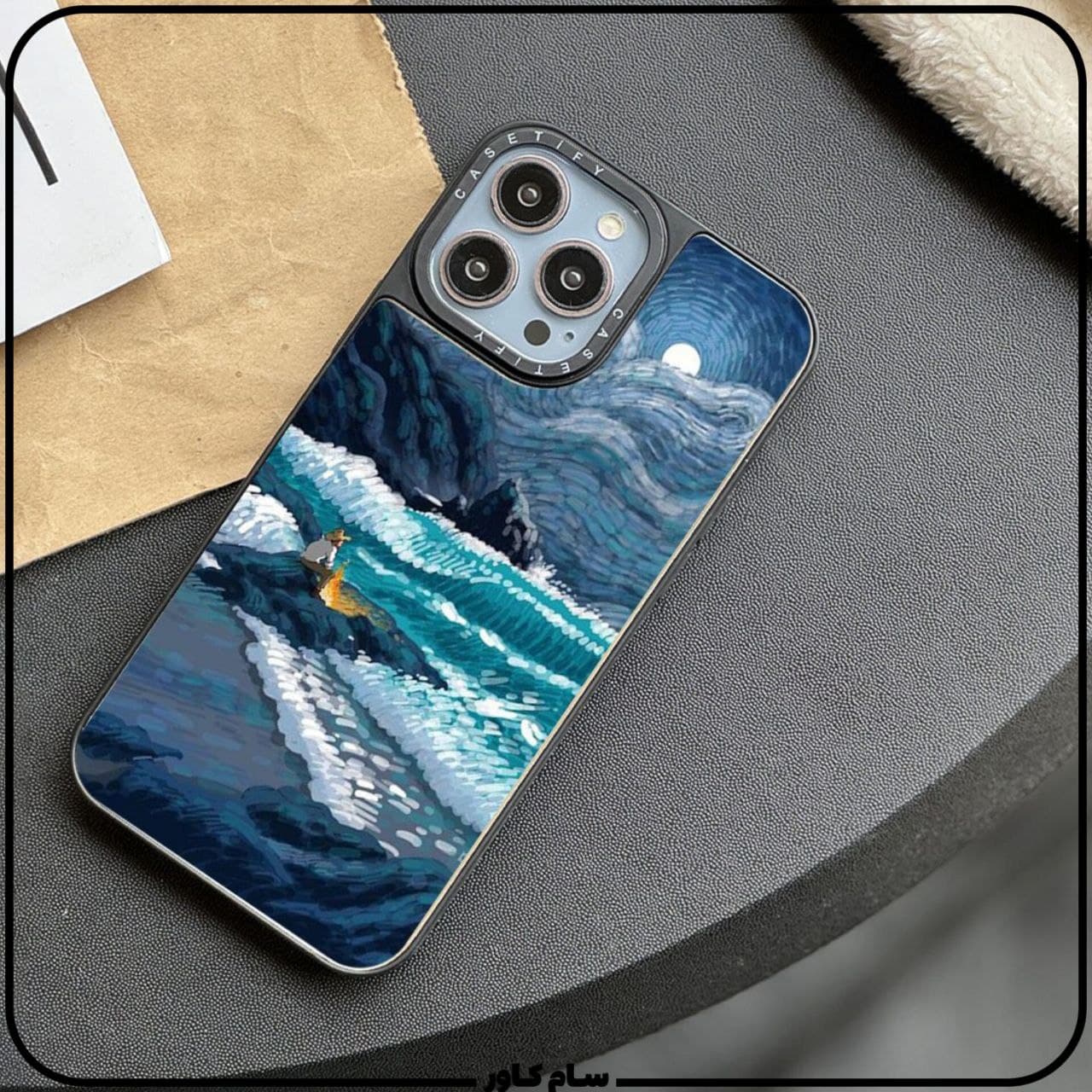 قاب casetify ونگوگ و ساحل — تصویر ۲