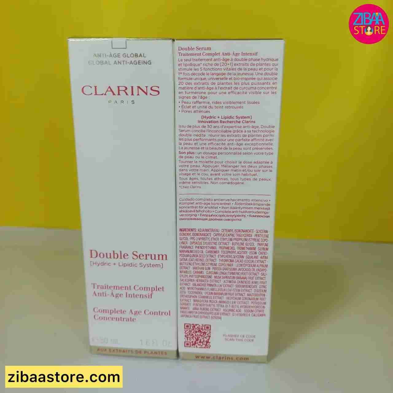 سرم جوان ساز double serum کلارنس — تصویر ۷
