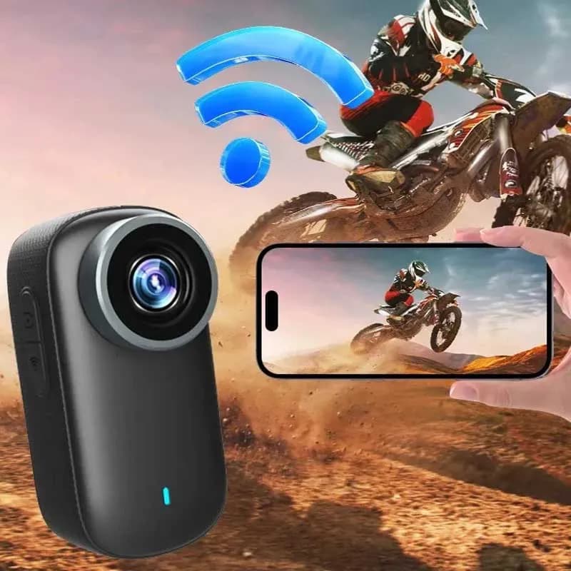 دوربین اکشن 4K مغناطیسی ضدآب بانمایشگر مدل M11 — تصویر ۳