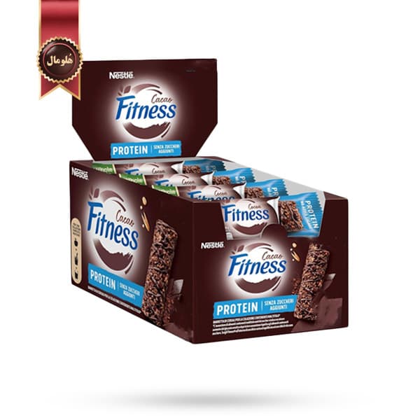 شکلات غلات فیتنس نستله Nestle fitness مدل طعم کاکائو Cocoa پک 16 تایی (اورجینال)