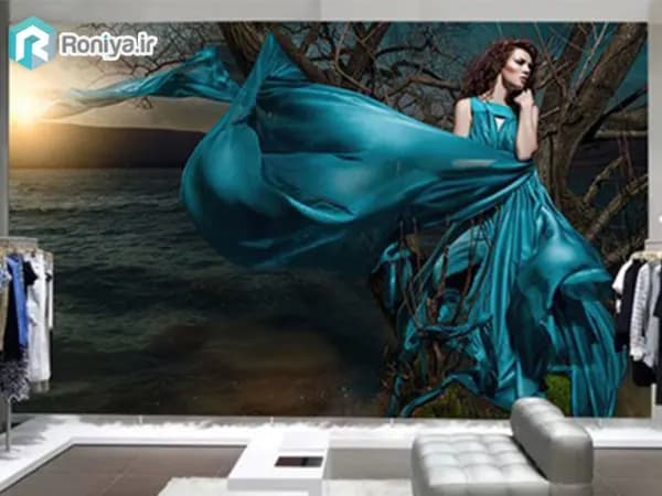 پوستر دیواری برای مزون و بوتیک زنانه