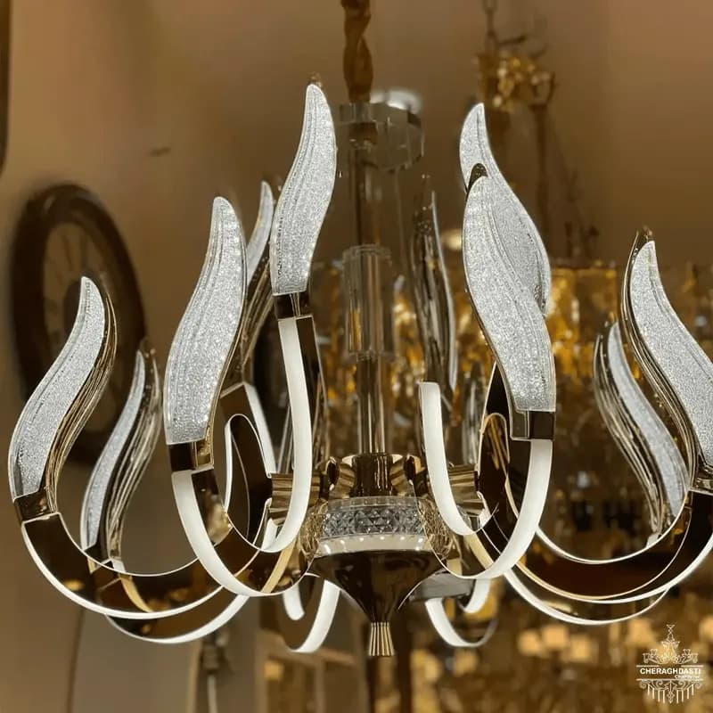 لوستر پذیرایی وارداتی کد F1018 — تصویر ۲
