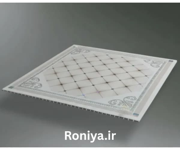 تایل سقفی pvc طرح کتیبه 60×60