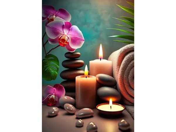 پوستر دیواری سالن ماساژ طرح مدیتیشن — تصویر ۲