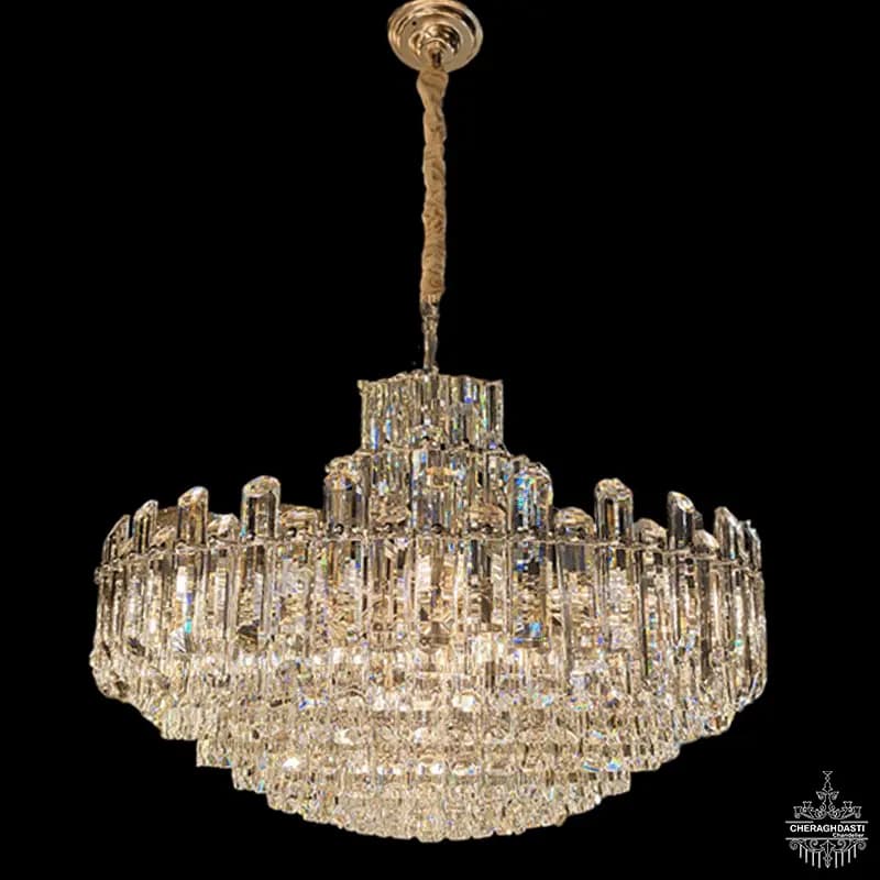 لوستر کریستالی کد CR1014
